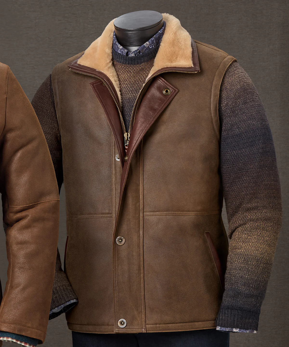 Gabriel Shearling Vest