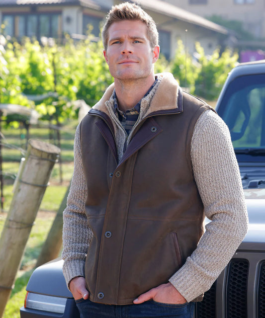 Gabriel Shearling Vest