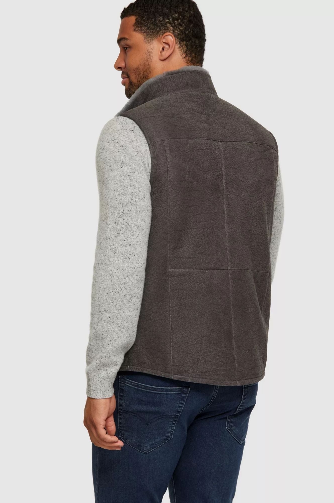 Heath Shearling Sheepskin Vest 5