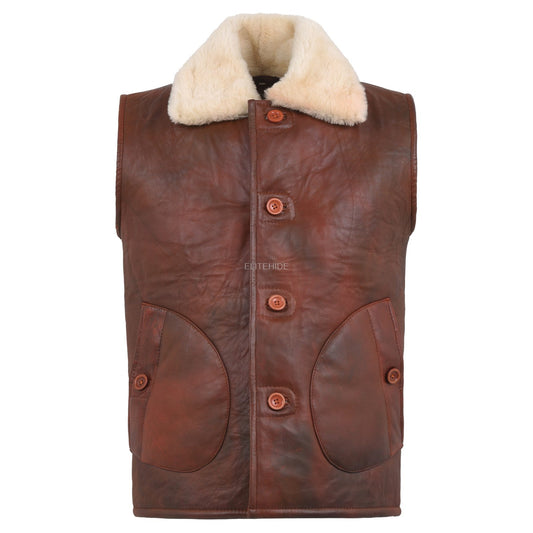 Adam's Sheeskin Vest image 1