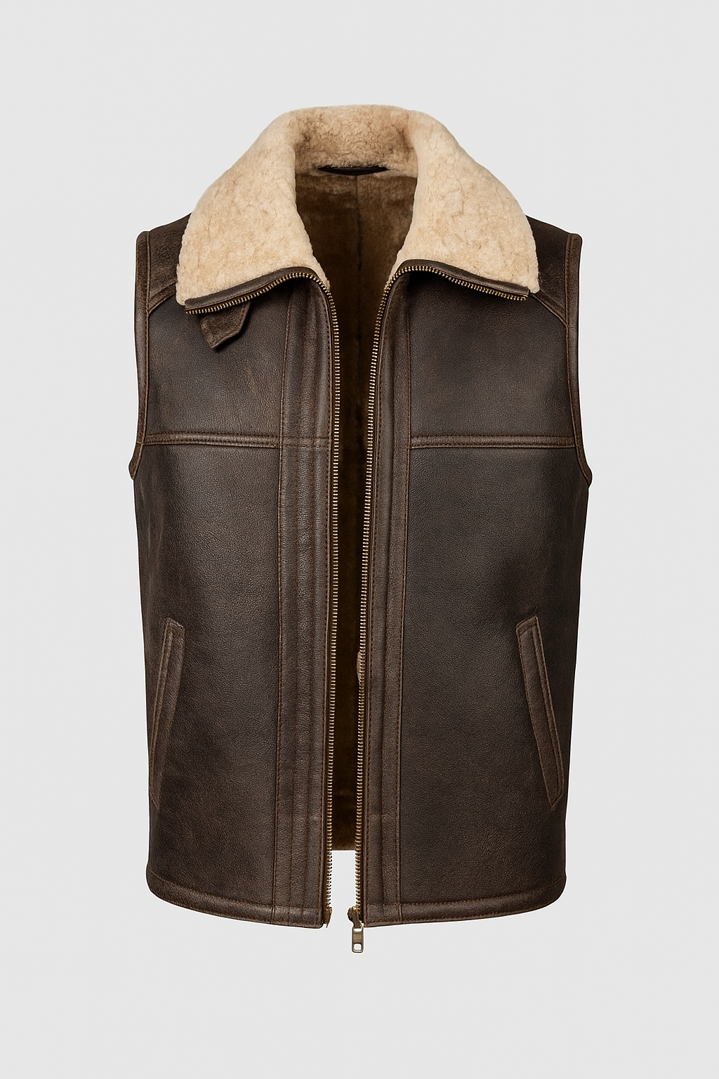 john Sheepskin Vest image 1