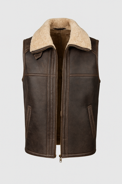 john Sheepskin Vest image 1