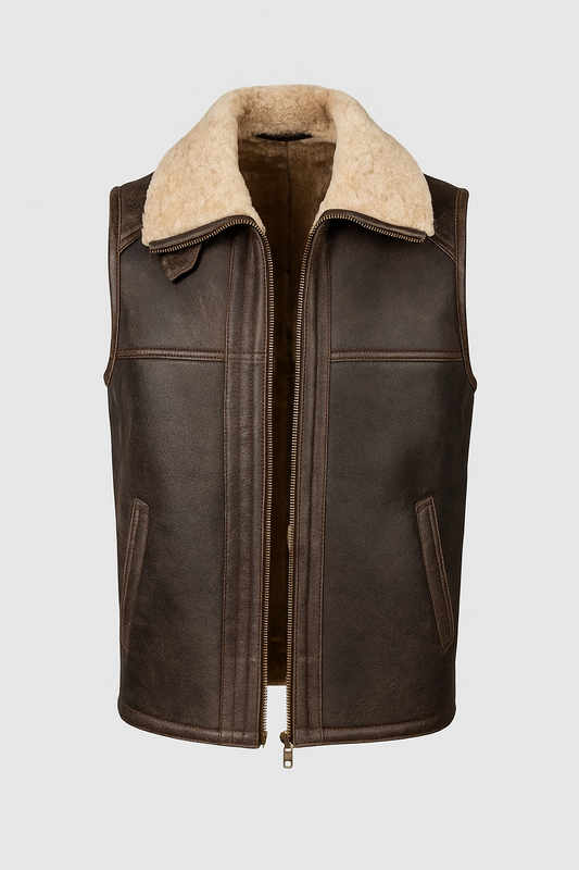 john Sheepskin Vest image 1