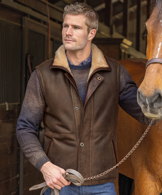 Gabriel Shearling Vest