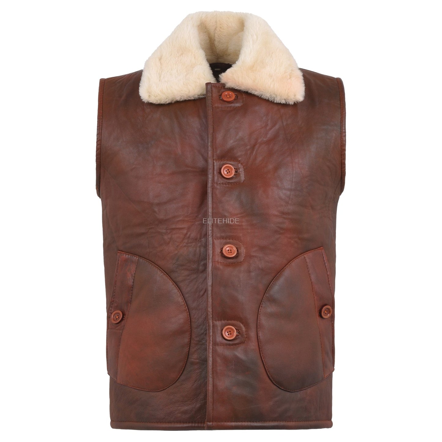 Adam's Sheeskin Vest image 1