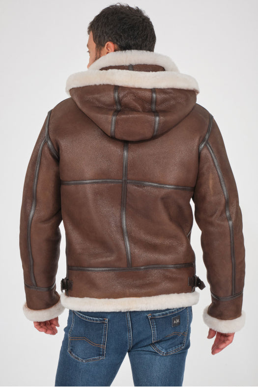 Auguste Icon Bombardier Hood Marron