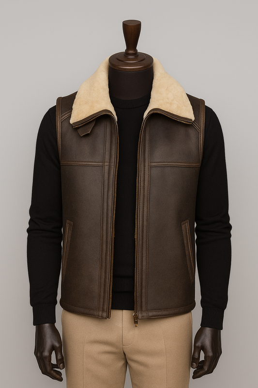 john Sheepskin Vest image 0