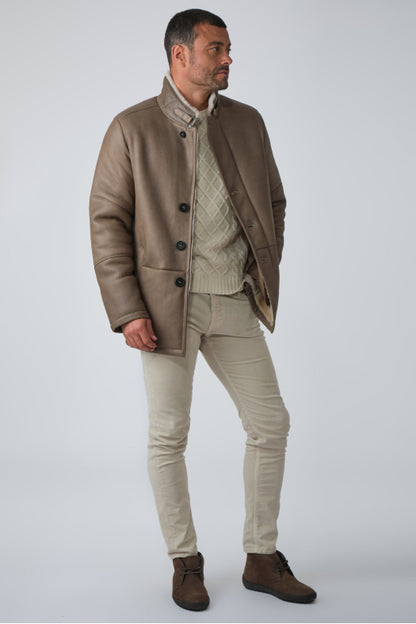 Teddy Shearling Coat